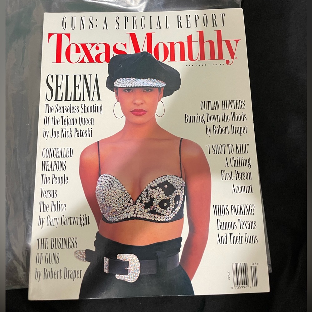1995 Selena Quintanilla memorabilia vintage magazine
